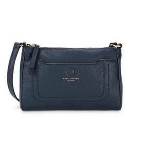 Marc Jacobs Empire City Top Zip Leather Crossbody Bag